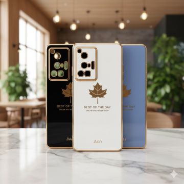Vivo X70 Pro Soft Multi Golden Border Camera Protection Cover - Image 2