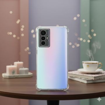 Vivo X70 Transparent Crystal Clear Case - Image 2
