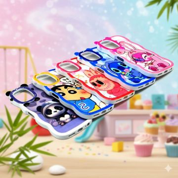 Vivo Y01 Fancy Wave Style Cartoon Printed Case