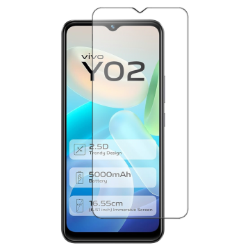 Vivo Y02 Glass Protector Gorilla Flexible Tempered Glass For Vivo Y02  - Image 2