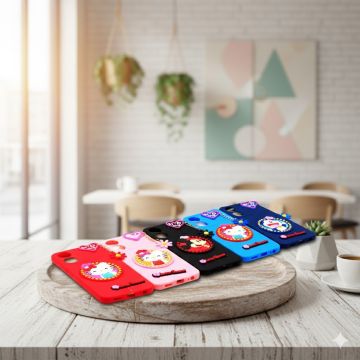 Vivo Y02s Hello Kitty Braslate Chain Soft Case Mobile Cover - Image 2