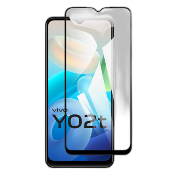 Vivo Y02T Full Screen Protector 9D Tempered Glass Protector For Vivo Y02T - Image 2