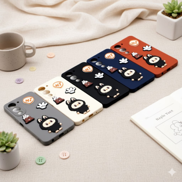 Vivo Y04 Soft Kitty Multicolour Mobile Cover - Image 2