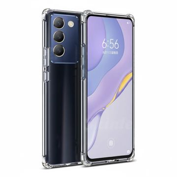 Vivo Y100 4G Transparent Extra Bumper Anti Shock Soft Crystal Clear Case - Image 2