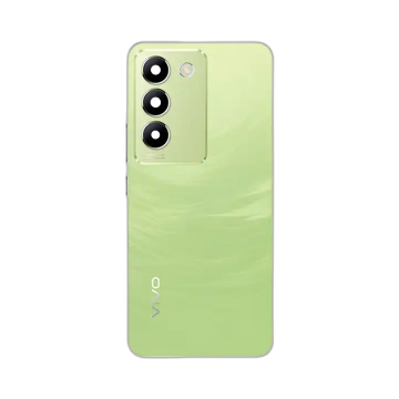 Vivo Y100 Housing Middle Frame With Side Button and Replacement Battery Back Door For Y100 - Green - Image 2