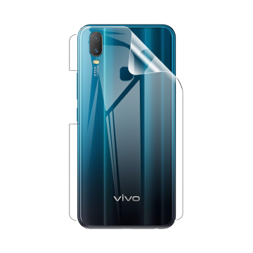 Vivo Y11 Back Clear Jelly Protector - Soft Hydrogel Film - Image 2