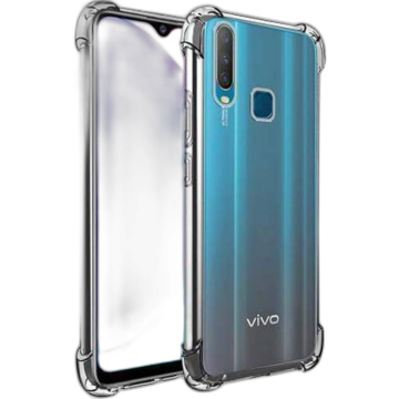 Vivo Y12 Transparent Anti Shock Soft Crystal Clear Case - Image 2