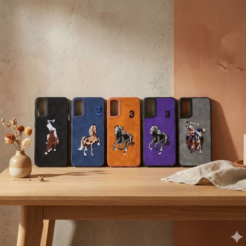 Vivo Y12s POLO Design Leather Type Soft Mobile Cover - Image 2
