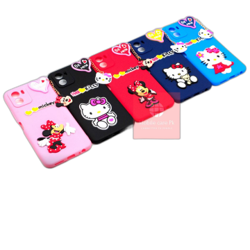 Vivo Y15s Hello Kitty Braslate Chain Soft Case - Image 2