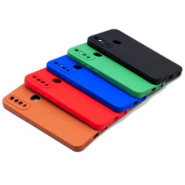 Vivo Y17 Simple Colour Soft Camera Mobile Cover - Image 2