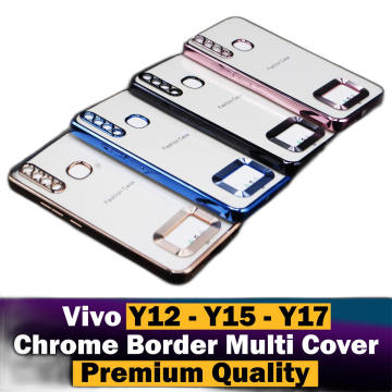 Vivo Y17 Soft Multi Chrome Border Camera Protection Cover
