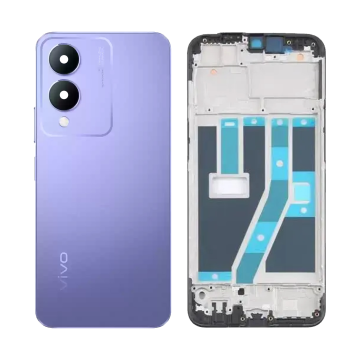 Vivo Y17s Rear Complete Body Casing Housing Replacement For Y17s - purple - Image 2