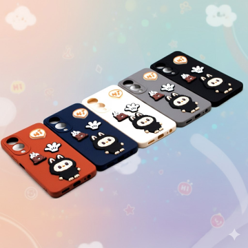 Vivo Y17s Soft Kitty Multicolour Cover