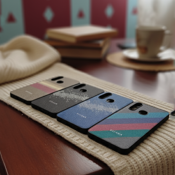 Vivo Y19 Pitaka Leather Texture Mobile Cover - Image 2