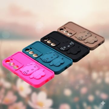 Vivo Y19s Soft Mirror Kitty Mobile Cover - Image 2