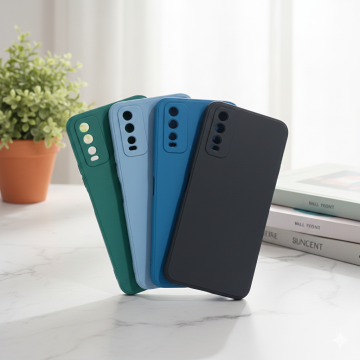 Vivo Y20 Y20s Y20A Y12A Y12s Soft Matte Finish Camera Protection Mobile Cover - Image 2