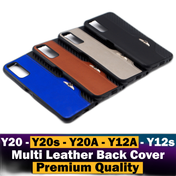 Vivo Y20A Leather Type CHANEL Soft Leather Cover - Image 2
