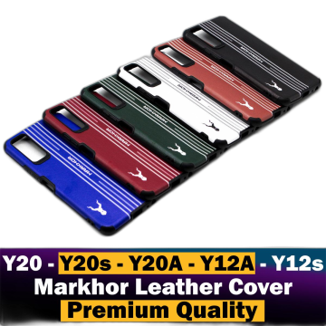 Vivo Y20A Markhor Style Leather Cover - Image 2