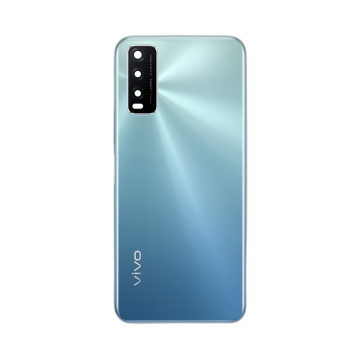 Vivo Y20s Rear Back Body Casing Housing Replacement Battery Back Door With Side Buttons And Camera Lens For Vivo Y20s - Blue - Image 2