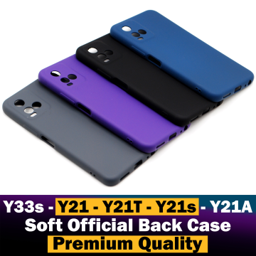 Vivo Y21s Back Cover Multicolour Soft Official Case For Y21s