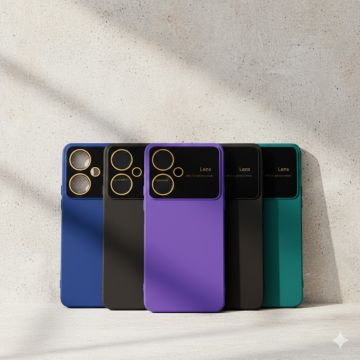 Vivo Y27 Multicolour Soft Lens Protection Case