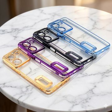 Vivo Y27 Soft Multi Chrome Border Camera Protection Cover