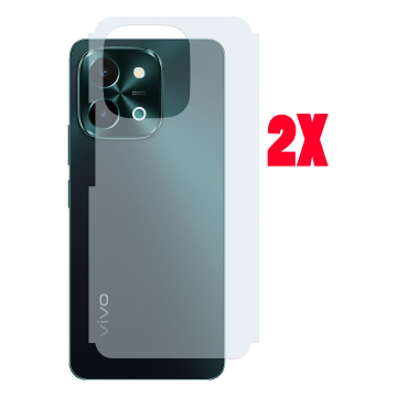 Vivo Y28 Back Protector Skin Matte Style Protector For Vivo Y28  - Image 2