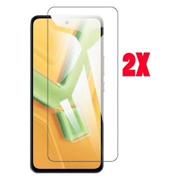 Vivo Y28 Glass Protector simple Tempered Glass For Vivo Y28  - Image 2