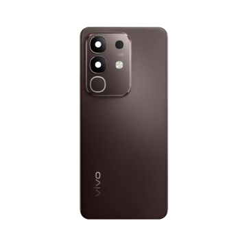 Vivo Y29 Back Battery Door with Camera Lens Glass - Brown - Image 2
