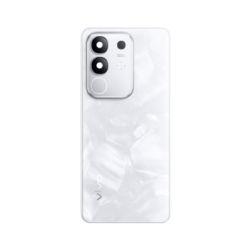 Vivo Y29 Back Battery Door with Camera Lens Glass - White - Image 2