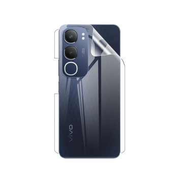 Vivo Y29 Back Clear Jelly Protector - Soft Hydrogel Film - Image 2