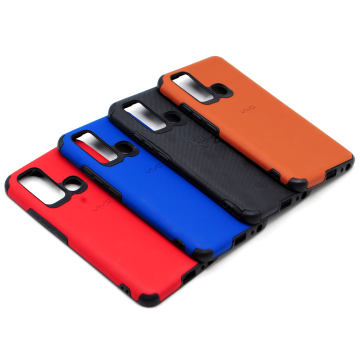 Vivo Y30 Leather Type Soft Case For Boys - Image 2
