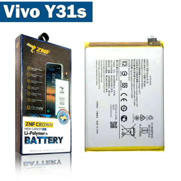 Vivo Y31s Battery Replacement - ZNF 5000mAh (B-O8) - Image 2