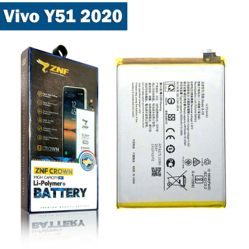 Vivo Y51 2020 Battery Replacement - ZNF 5000mAh (B-O8) - Image 2