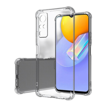 Vivo Y51s Back Cover Back Cover Transparent Extra Bumper Anti Shock Soft Crystal Clear Case For Vivo Y51s - Image 2