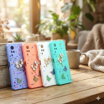 Vivo Y51s Fancy Glitter Butterfly Style Cover Case