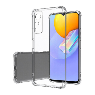 Vivo Y53s Back Cover Transparent Extra Bumper Anti Shock Soft Crystal Clear Case For Vivo Y53s - Image 2