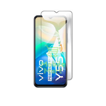 Vivo Y55 5G Glass Protector simple Tempered Glass For Vivo Y55 5G  - Image 2