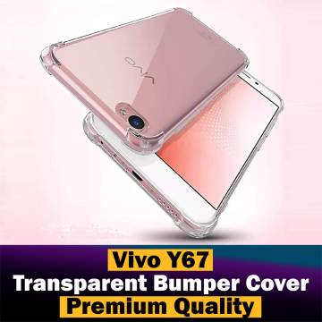 Vivo Y67 Back Cover Transparent Extra Bumper Anti Shock Soft Crystal Clear Case For Vivo Y67 - Image 2