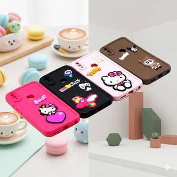 Vivo Y85 Multicolour Soft Kitty Case Cover - Image 2