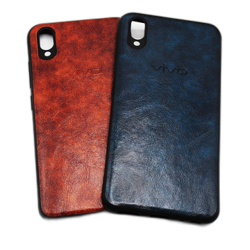 Vivo Y90 Back Cover Leather Soft Case For Vivo Y90 - Image 2