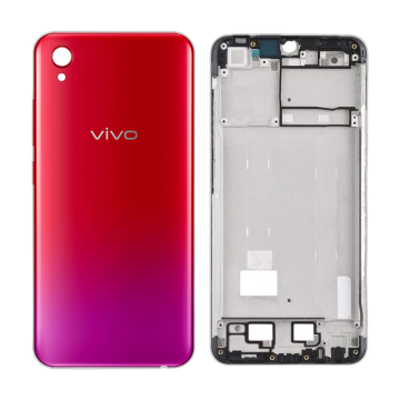 Vivo Y91c Rear Complete Body Casing Housing Replacement For Vivo Y91c - Red - Image 2