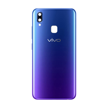 Vivo Y95 Rear Back Body Casing Housing Replacement Battery Back Door With Side Buttons And Camera Lens For Vivo Y95 - Blue - Image 2