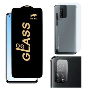 Xiaomi 10T 3-in-1 Kit: OG Glass + Carbon Back Camera Protector - Image 2