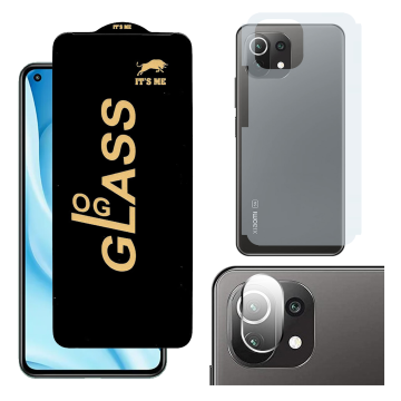 Xiaomi 11 Lite 3-in-1 Kit: OG Glass + Carbon Back Camera Protector - Image 2