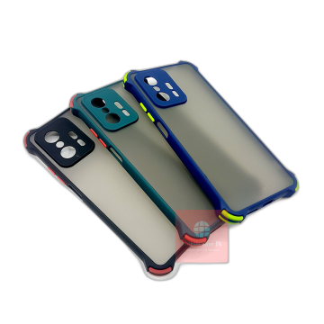 Xiaomi 11T Back Cover Smoky Matte Bumper Armor Case Camera Protection Cover For Xiaomi 11T - Image 2