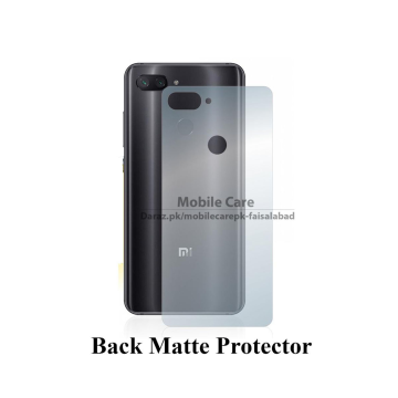 Xiaomi Mi 8 Lite Back Protector Skin Matte Style Protector For Xiaomi Mi 8 Lite - Image 2