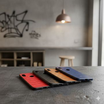 Xiaomi Mi A2 Back Cover Multicolour Leather Case For Xiaomi Mi A2 - Image 2