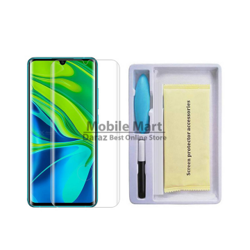Xiaomi Mi Note 10 Pro Front UV Tempered Glass Protector For Fully Curved Glass For Xiaomi Mi Note 10 Pro - Image 2