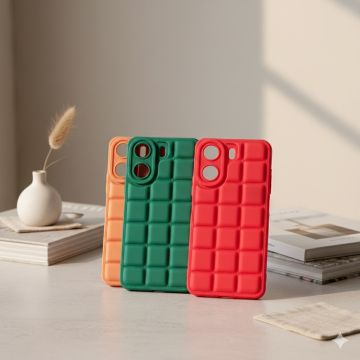 Xiaomi Poco C65 Soft Puff Multicolour Mobile Cover